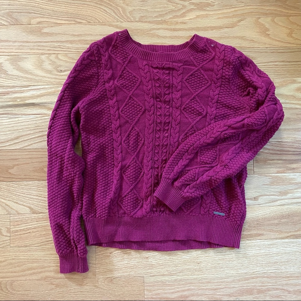 Abercrombie Pink Sweater